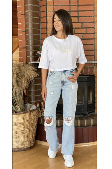 Karol Slim Flare Jean