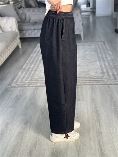 Lacivert Balon Jean Pantolon 