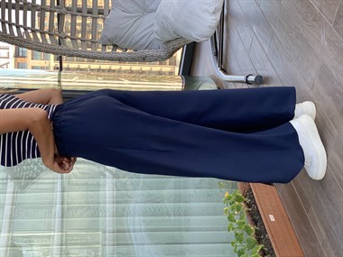 Lacivert Şalvar Pantolon