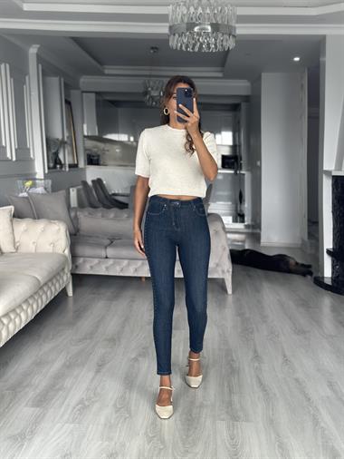 Mavi Troklu Mira Skinny Kadın Jean Pantolon