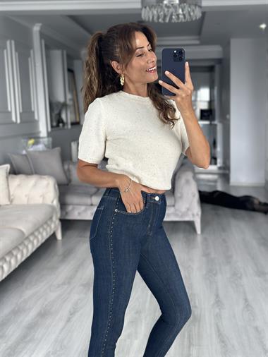 Mavi Troklu Mira Skinny Kadın Jean Pantolon