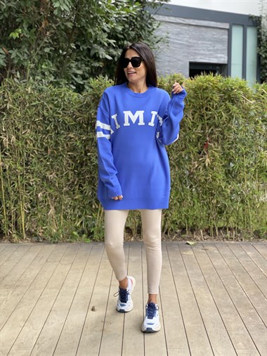 Mavi Bisiklet Yaka Limits Triko Kadın Kazak