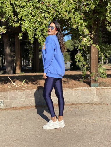 Mavi Giants Bisiklet Yaka Kadın Sweashirt