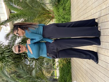 Petrol Yeşili Önü Dekolteli Fitilli Kaşkorse Kadın Bluz