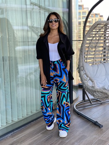 Siyah Tek Cepli Oversize Aerobin Kadın Gömlek