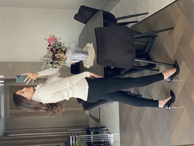 Taş Yakası Peluş Fermuarlı Fitilli Triko Kazak