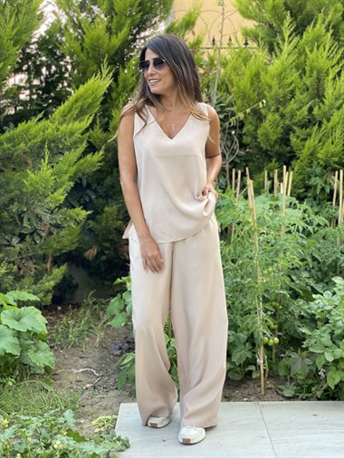 Vizon İpek Atletli Salaş Kadın İkili Takım