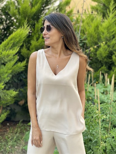 Vizon İpek Atletli Salaş Kadın İkili Takım