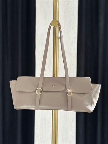 Vizon Kemer Tokalı Diktörtgen Kadın El Ve Omuz Çantası