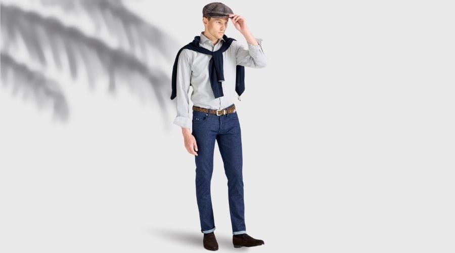 Tramarossa Pamuk Denim Pantolon