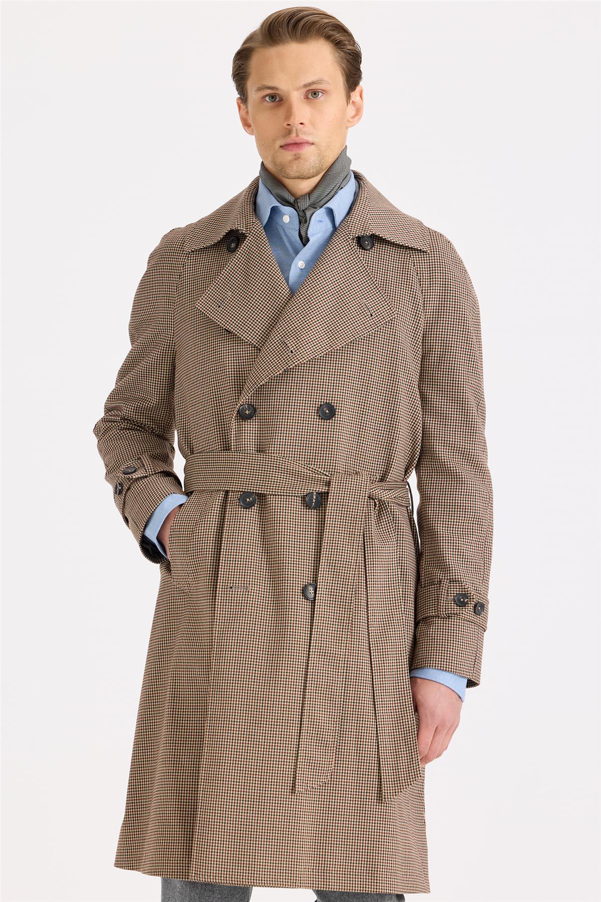 Bej Kruvaze Pardösü