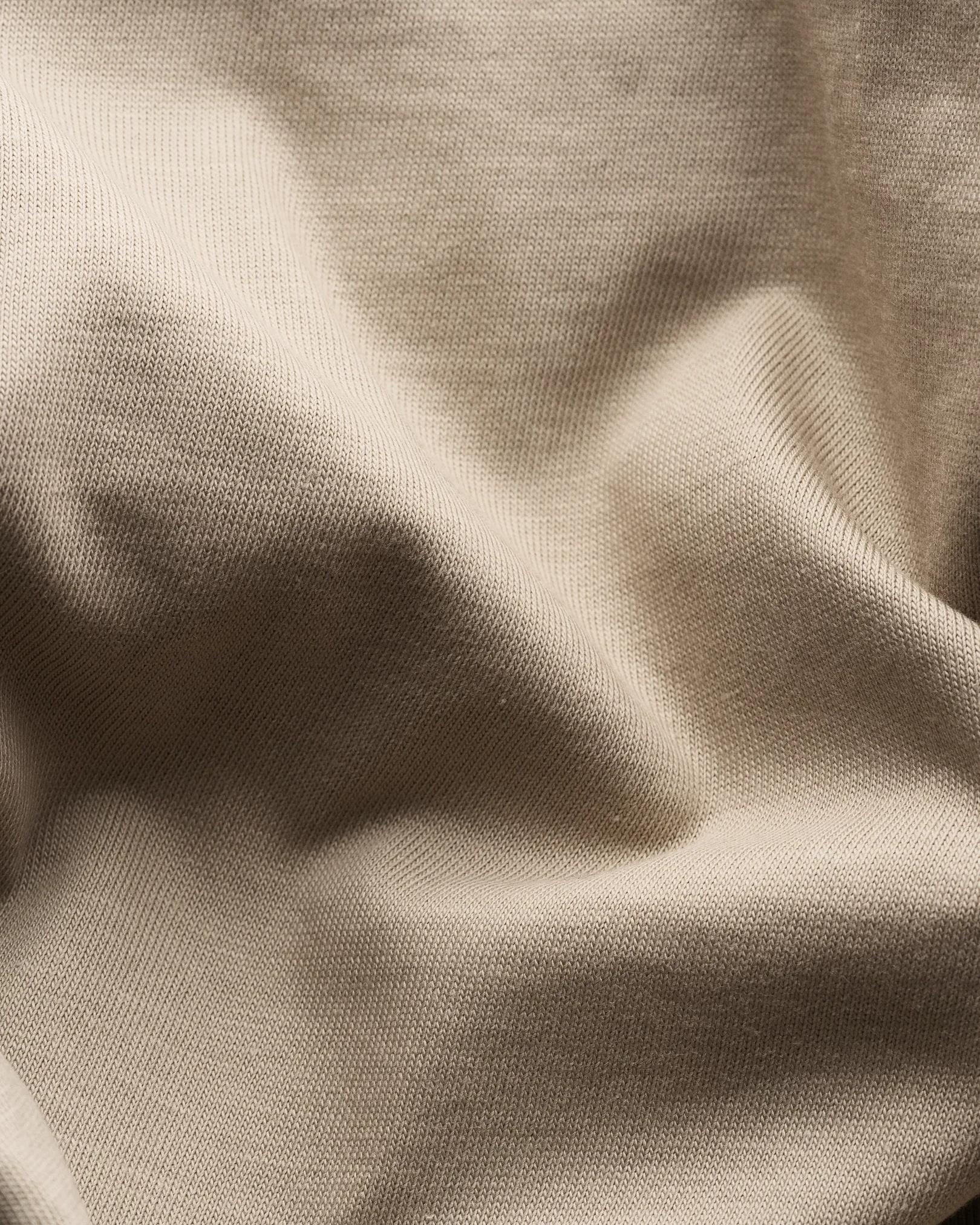 Bej Supima Pamuk T-Shirt