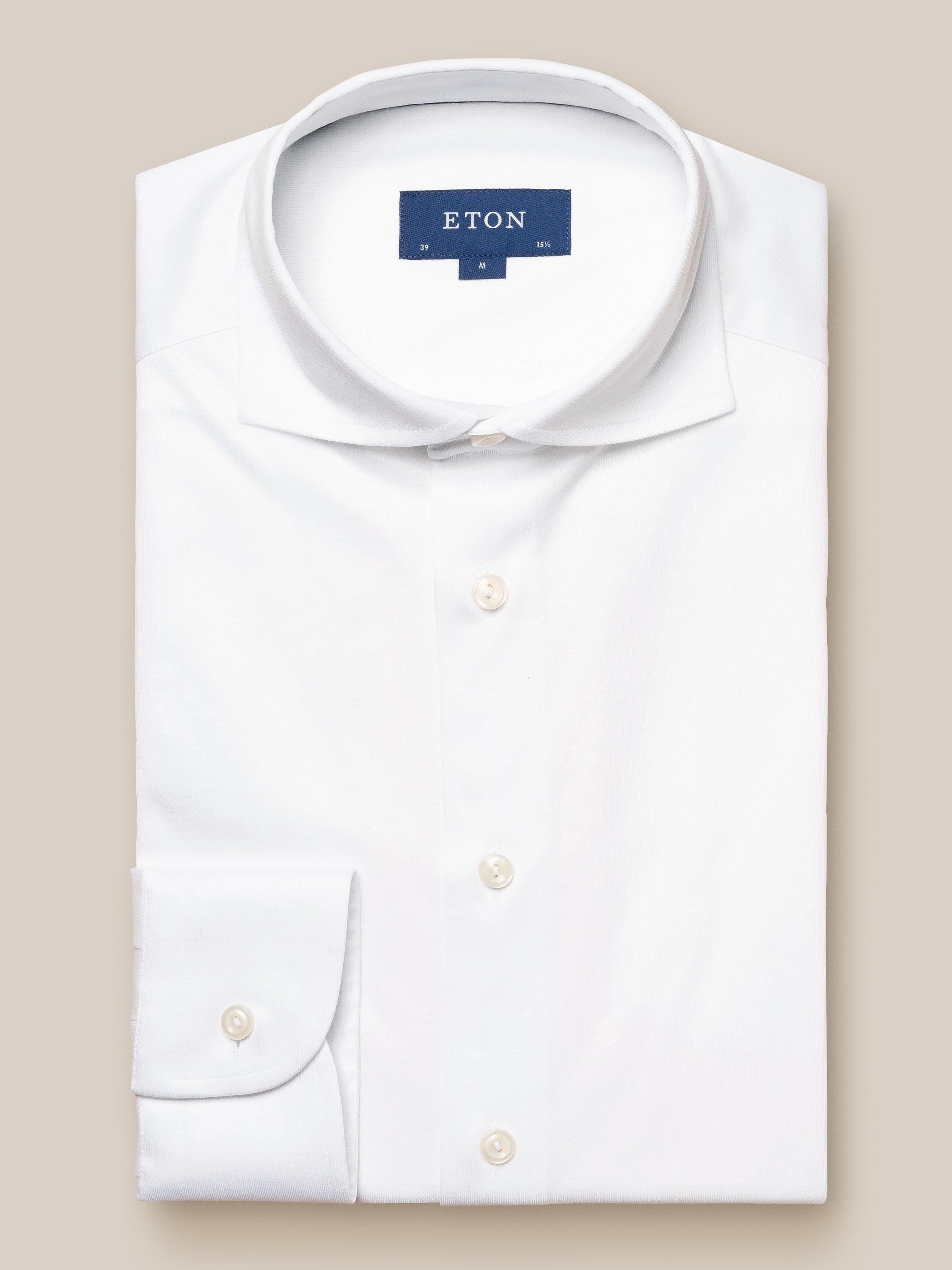 Beyaz Comfort Filo di Scozia Jersey Shirt