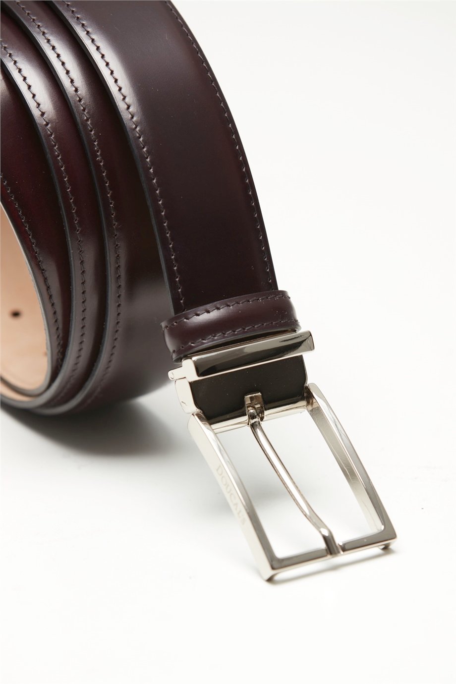 Bordo Erkek Deri Kemer