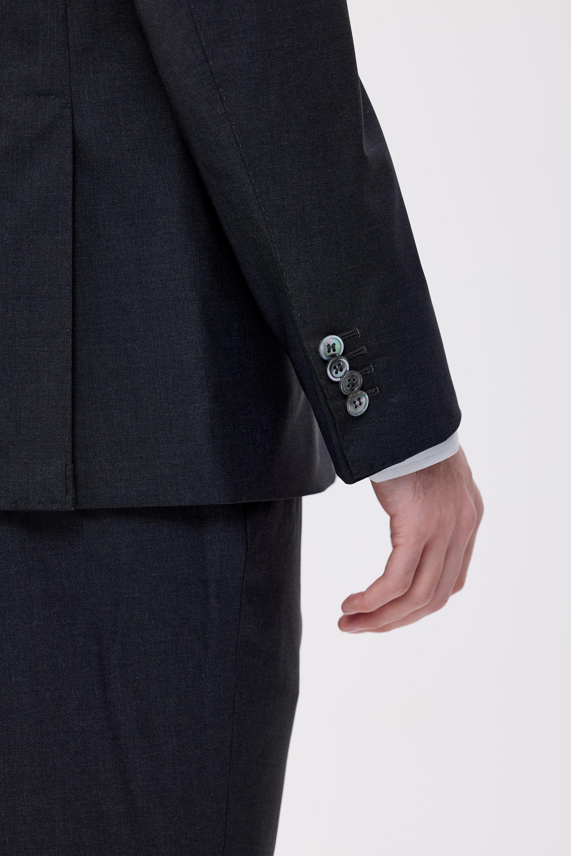 Füme Yün Kaşmir Takım Elbise