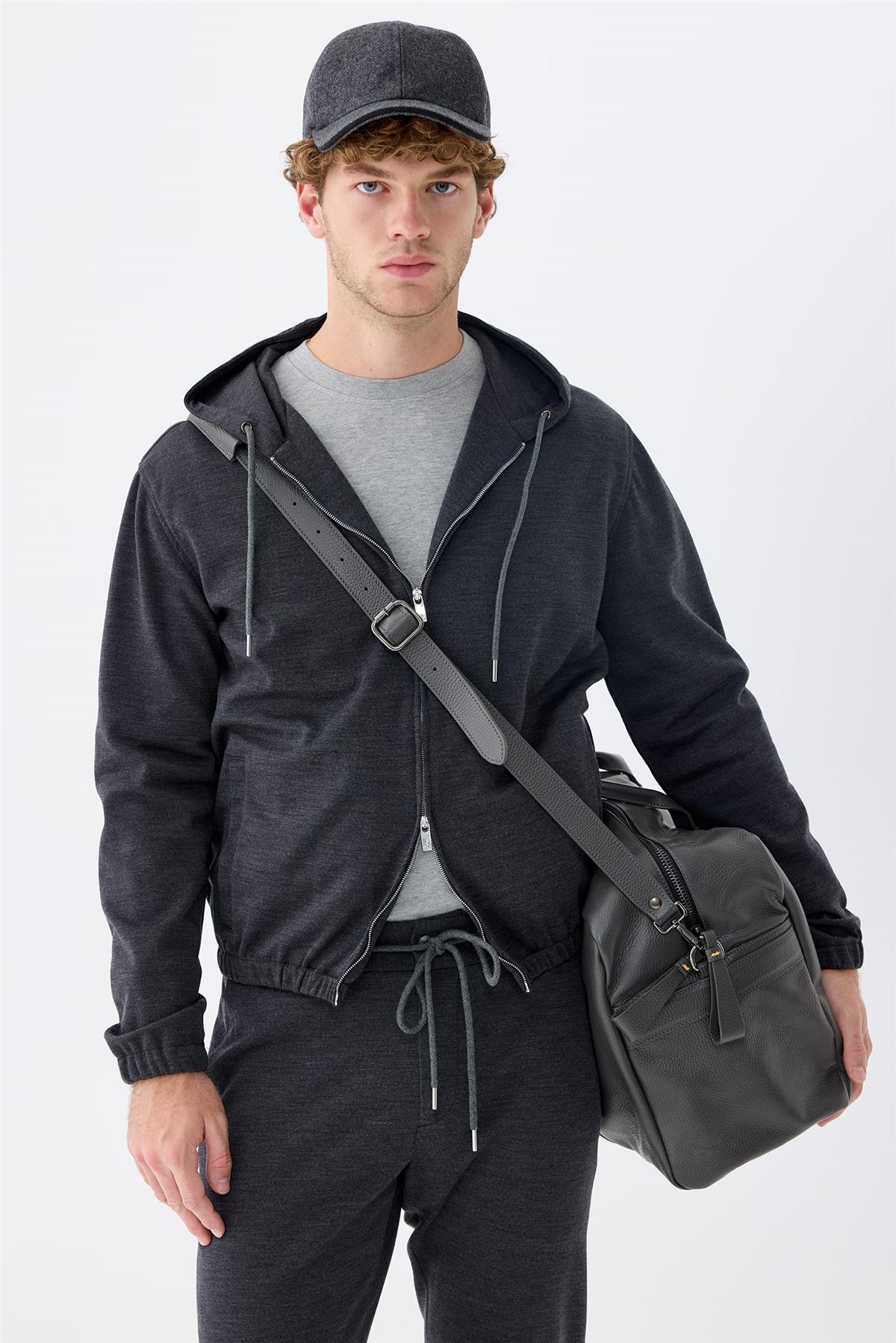 Füme Yün Teknik Takım Elbise 