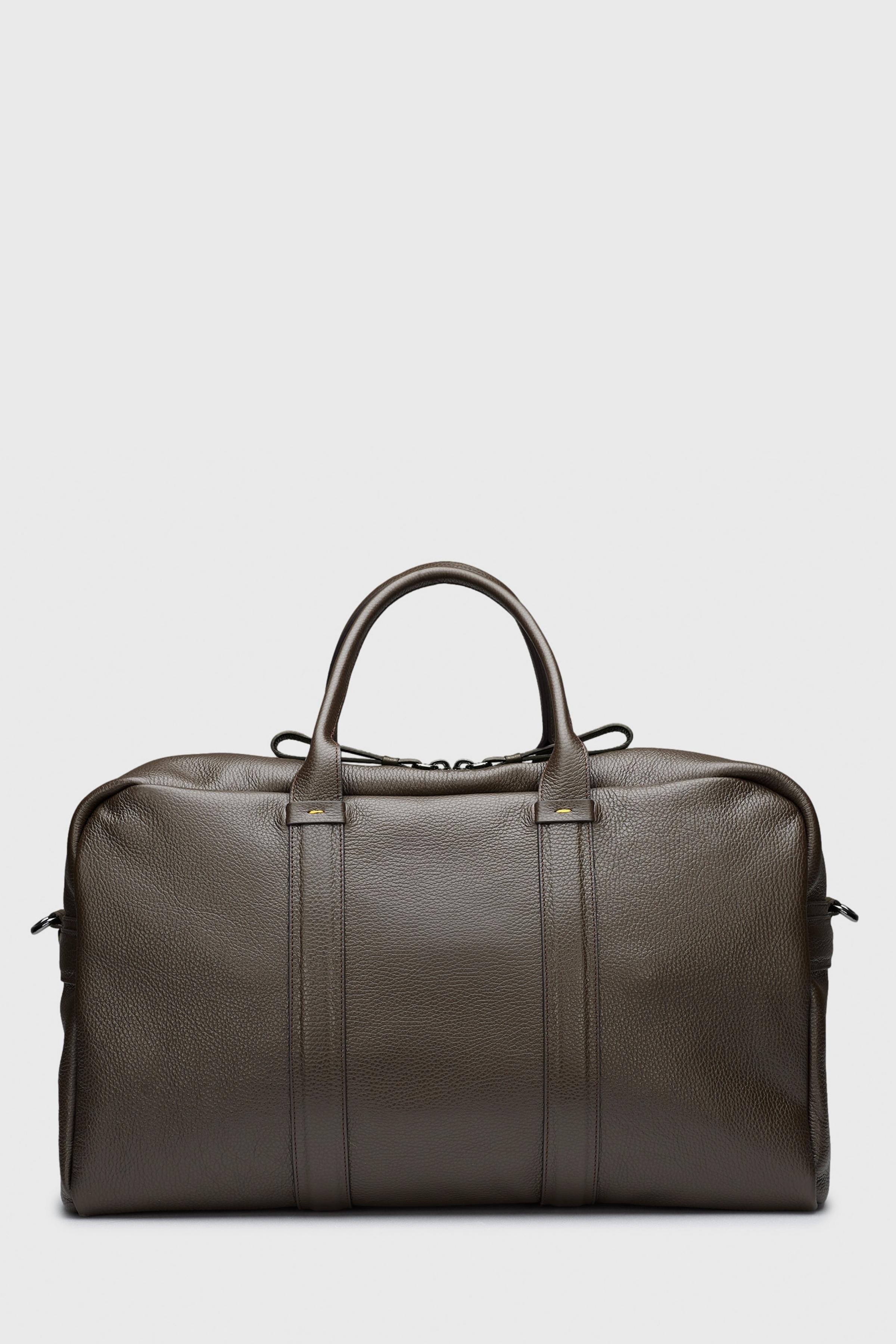 Kahverengi Deri Seyahat Çantası