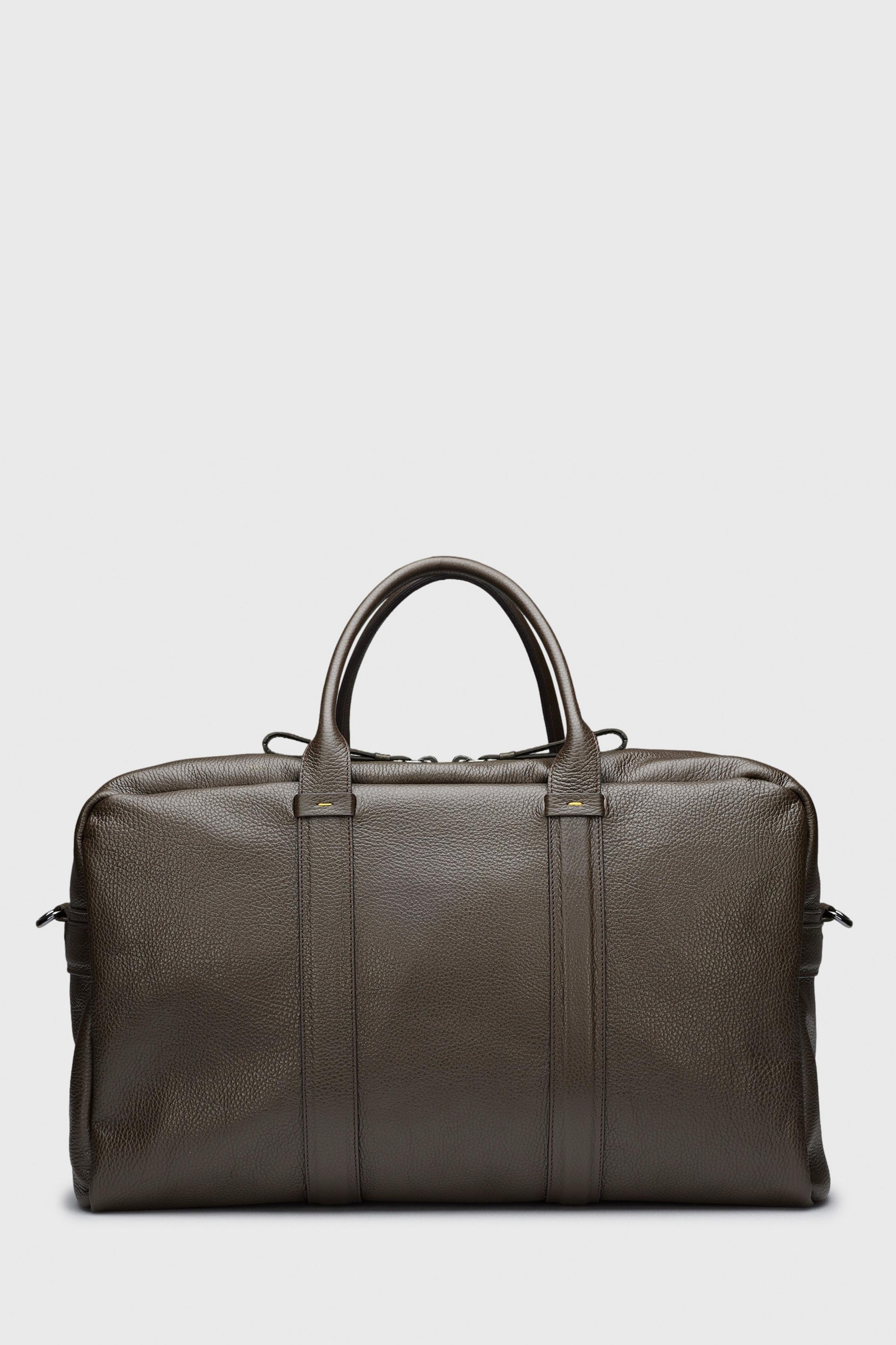 Kahverengi Deri Seyahat Çantası