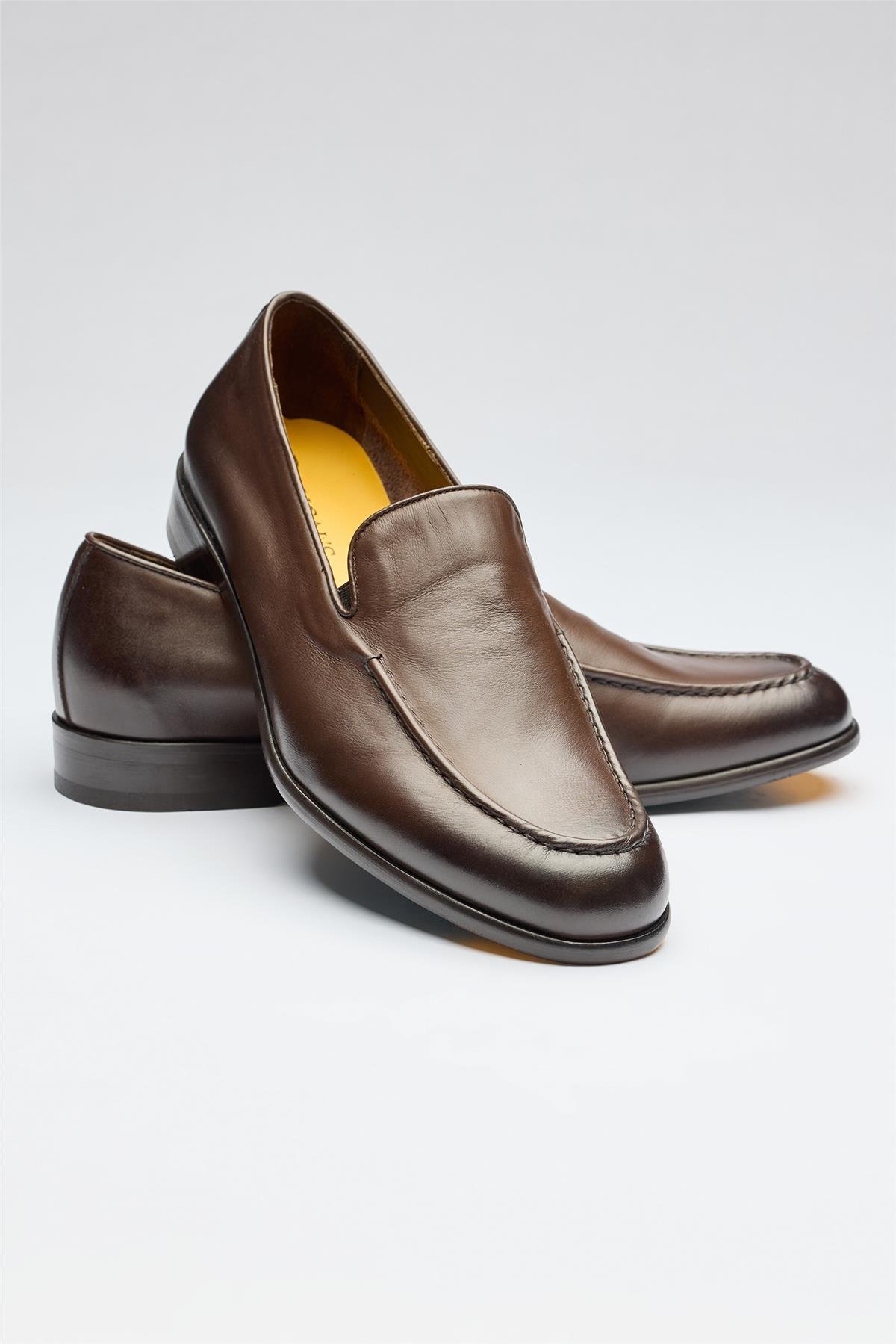 Kahverengi Kösele Deri Laofer