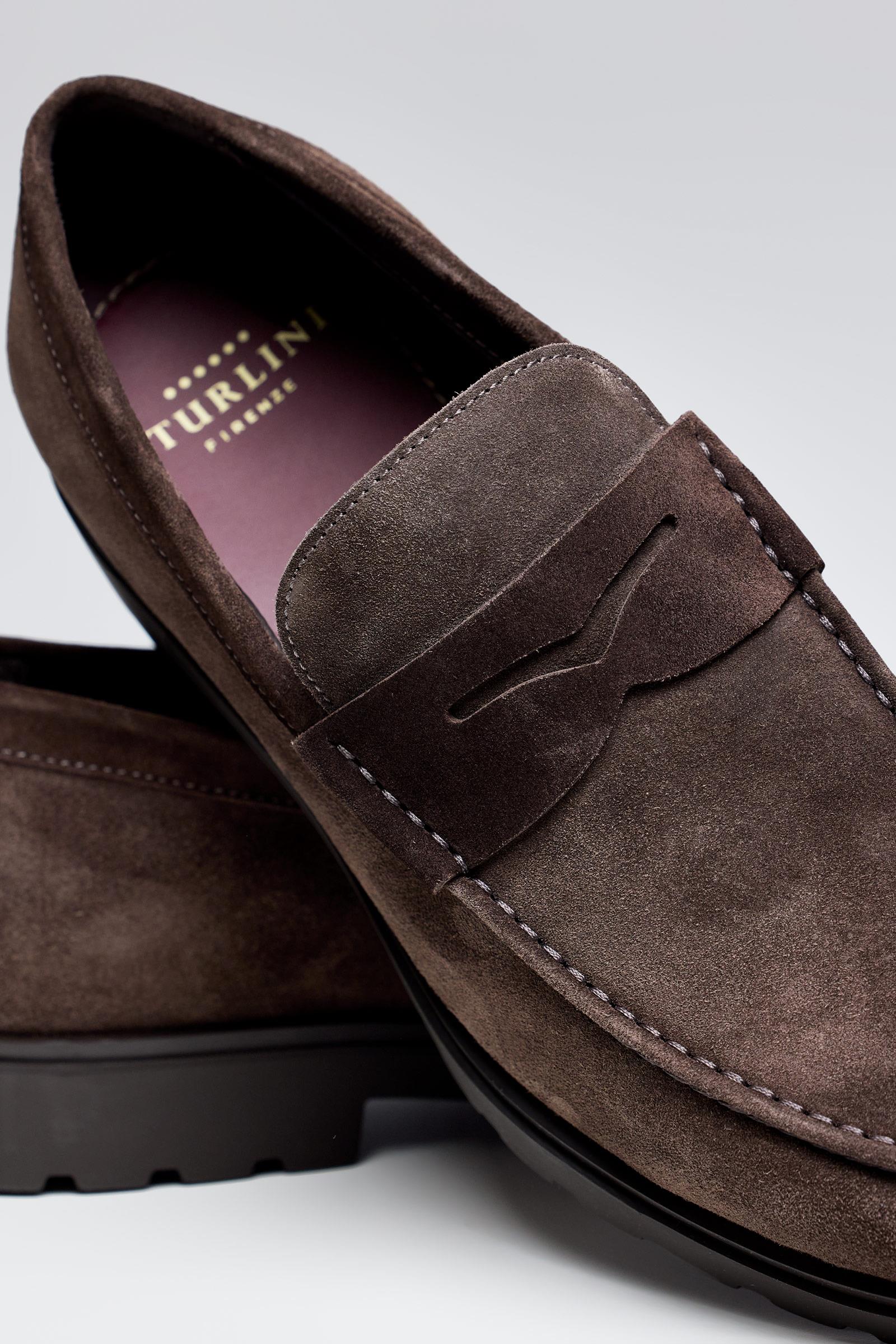 Kahverengi Süed Loafer 