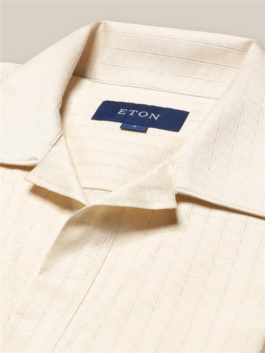 Kırık Beyaz Filo Di Scozia Polo Gömlek