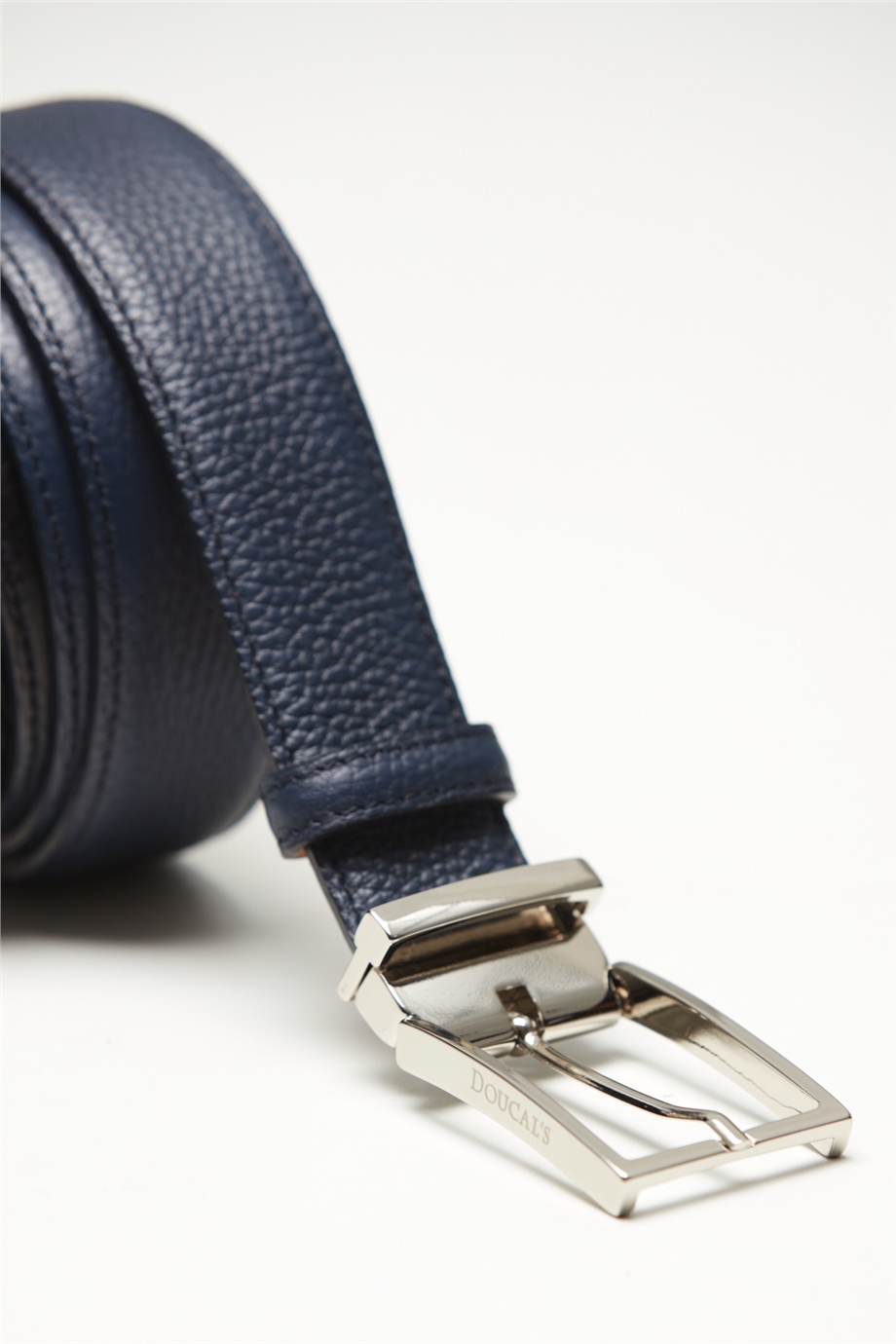 Koyu Mavi Erkek Deri Kemer