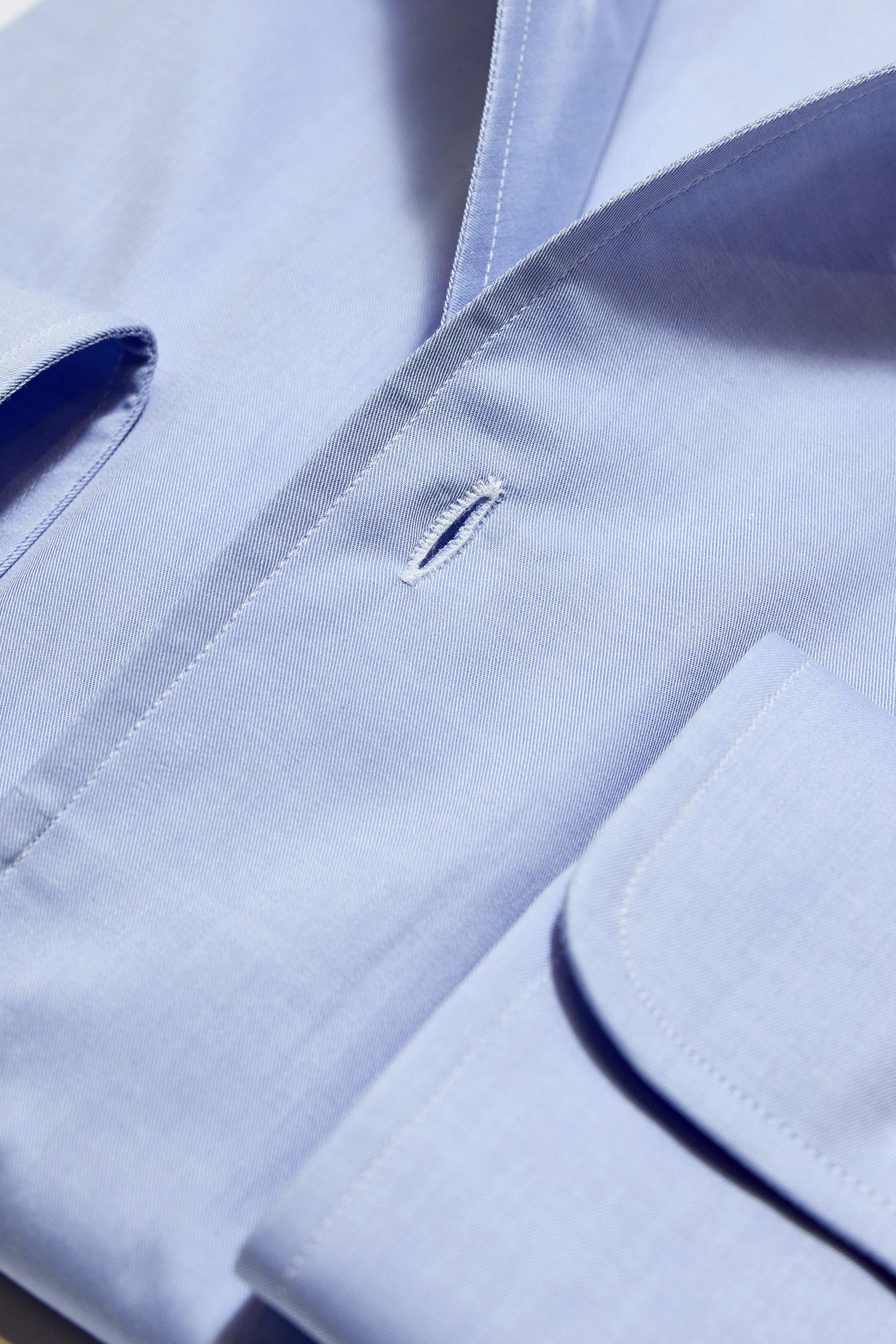 Koyu Mavi One-Piece Pamuk Gömlek