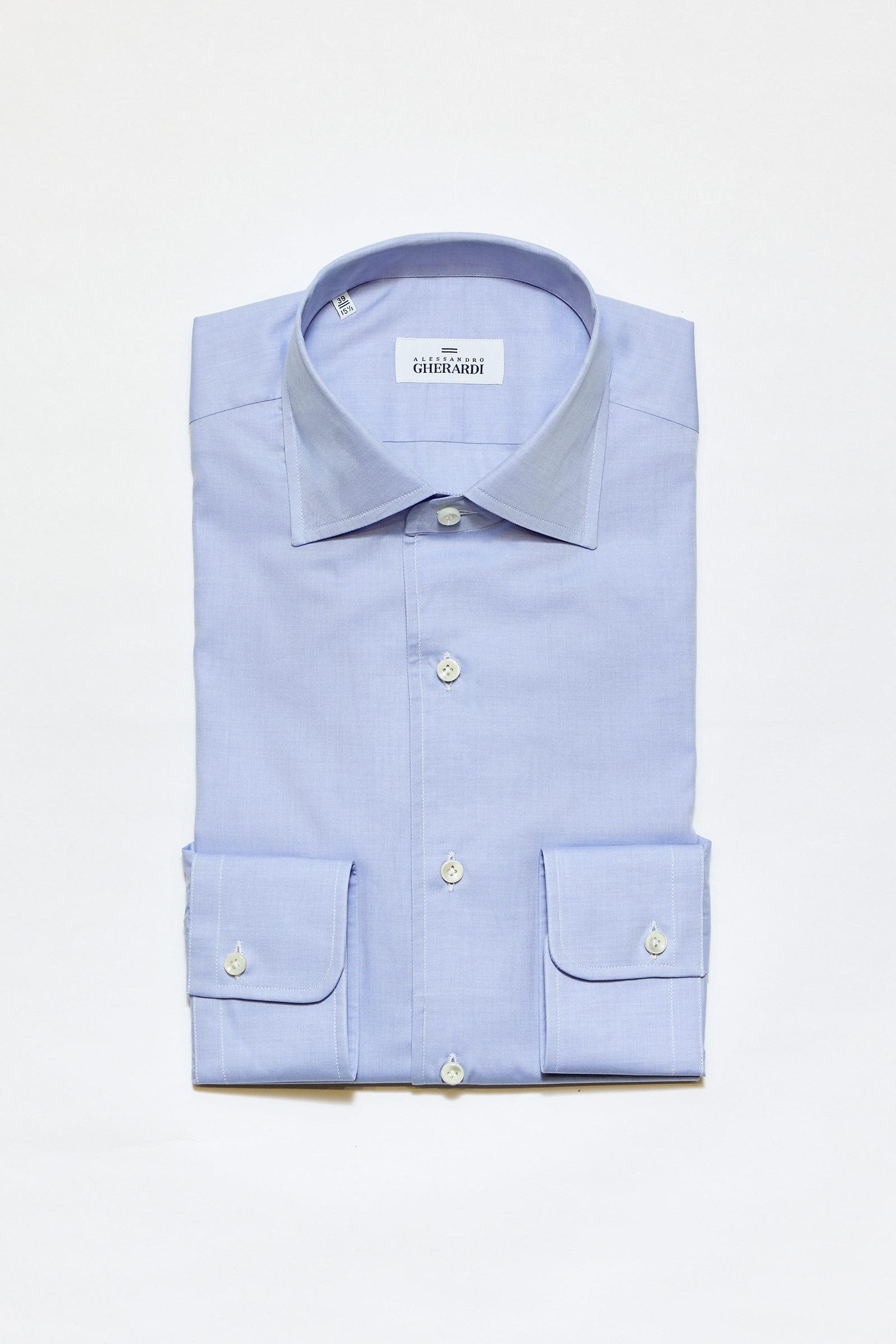 Koyu Mavi One-Piece Pamuk Gömlek