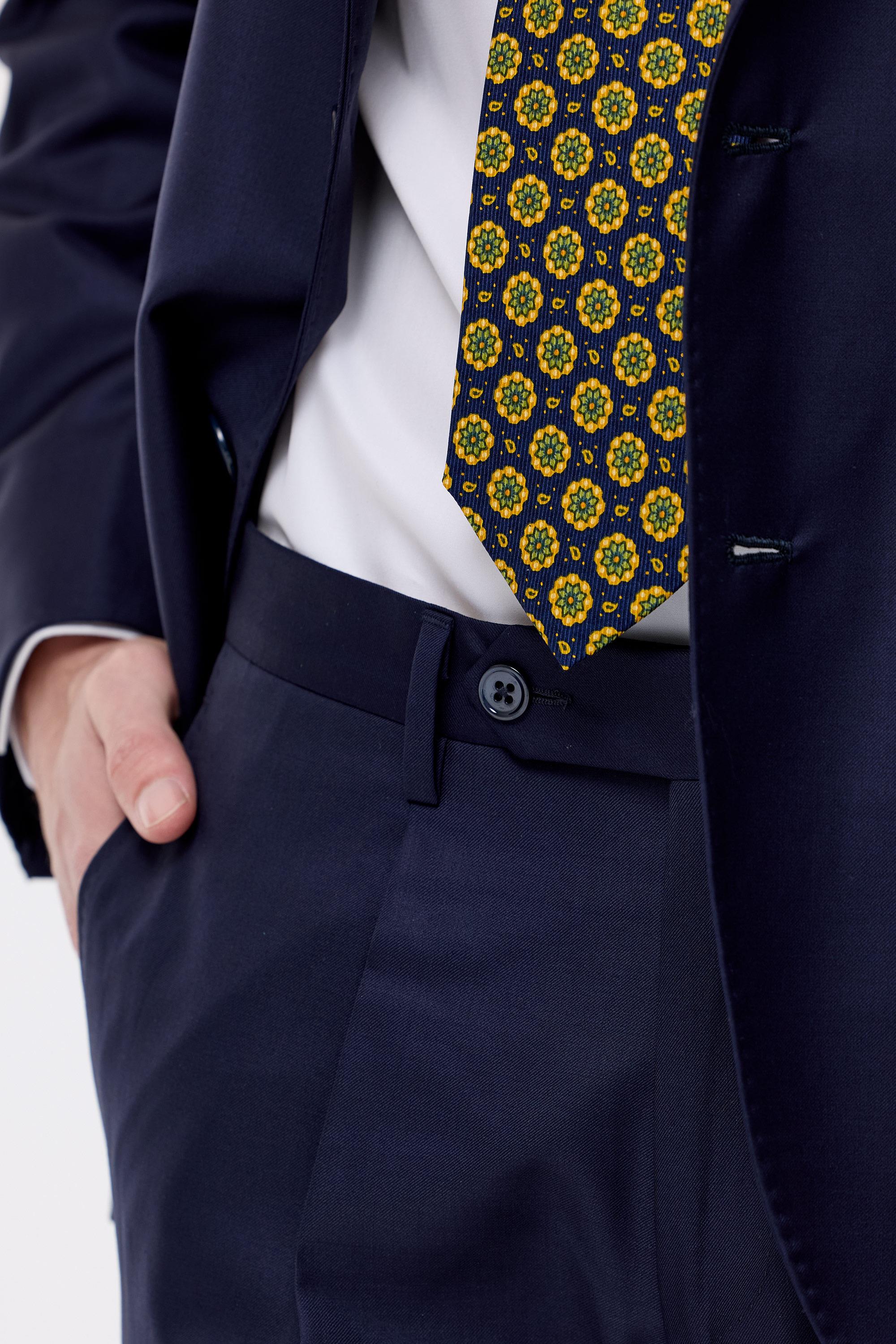 Lacivert Yün Kaşmir Takım Elbise