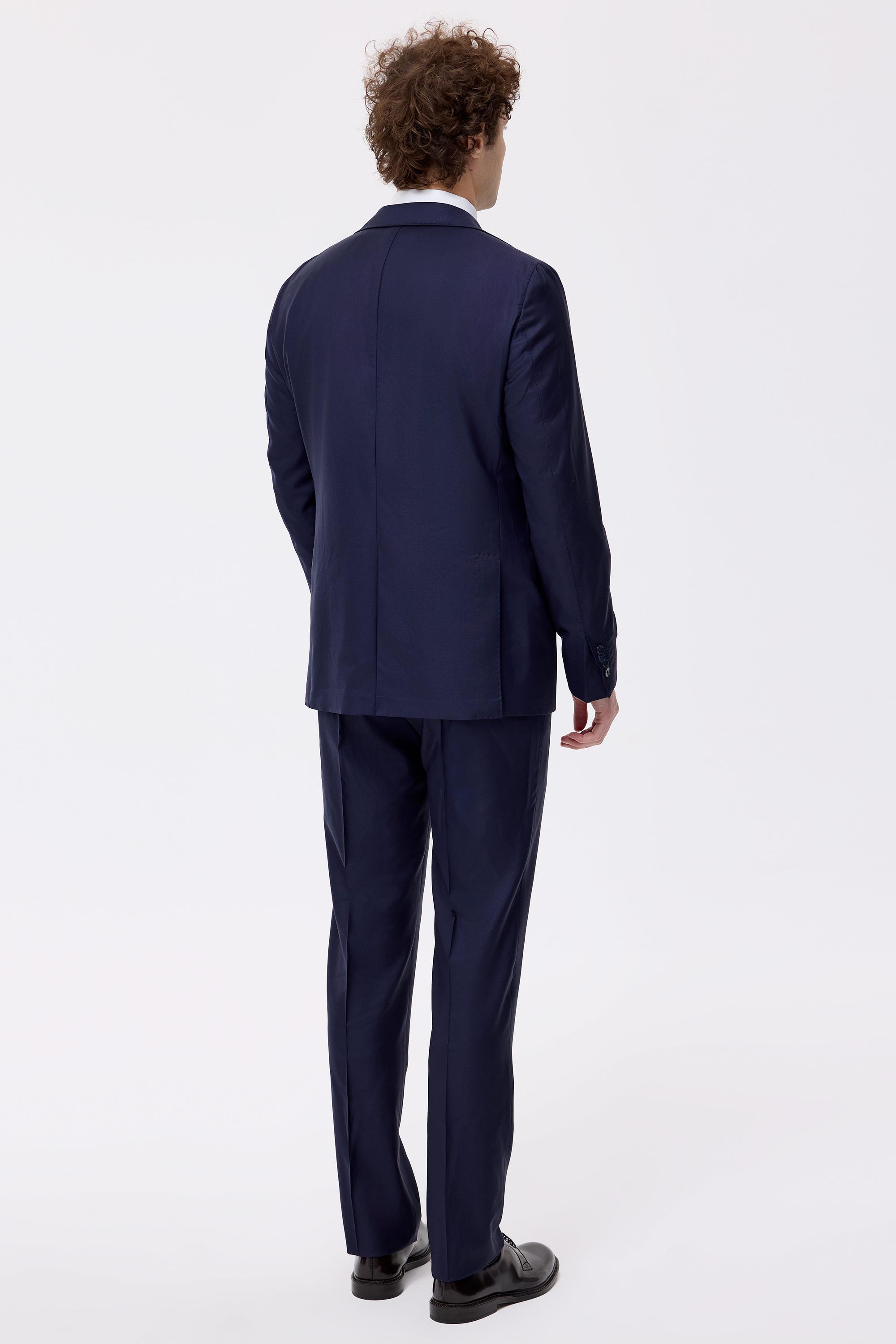 Lacivert Yün Kaşmir Takım Elbise