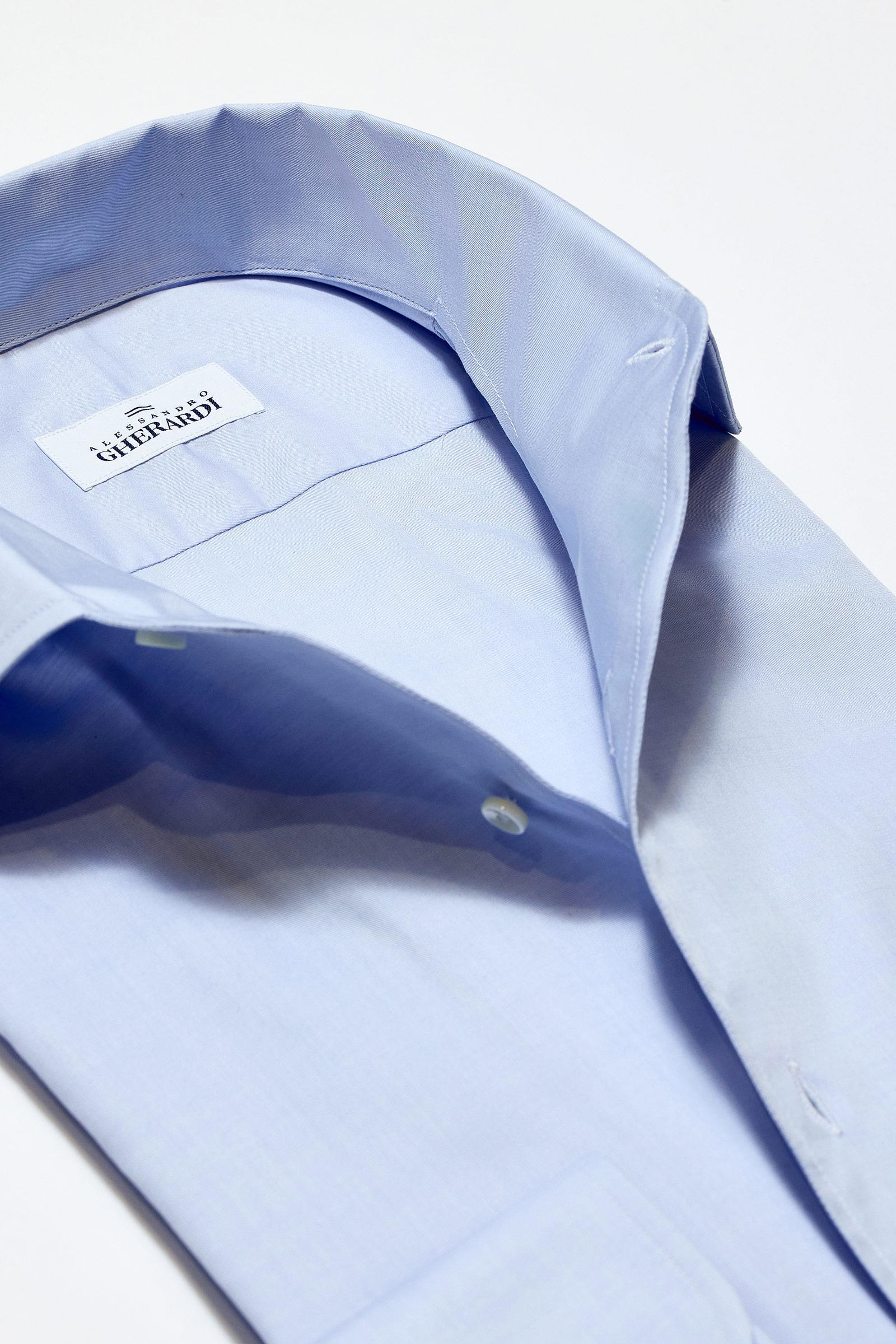 Mavi One-Piece Pamuk Gömlek