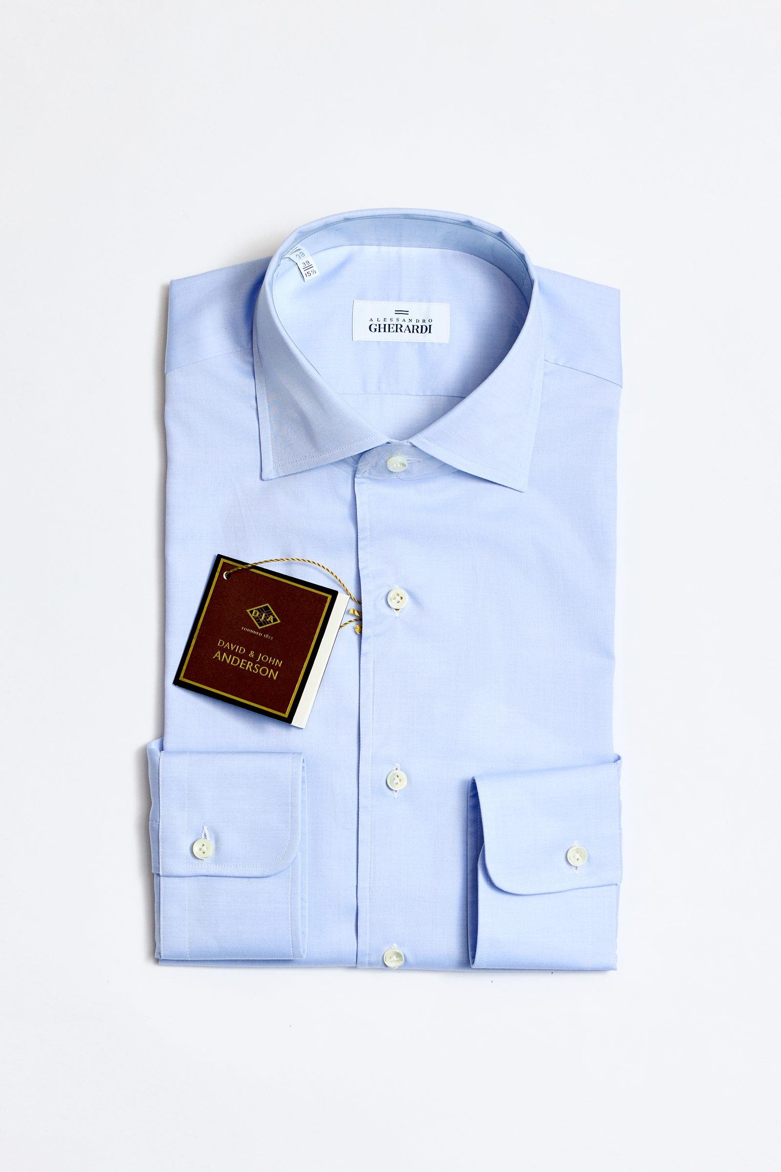 Mavi One-Piece Pamuk Gömlek