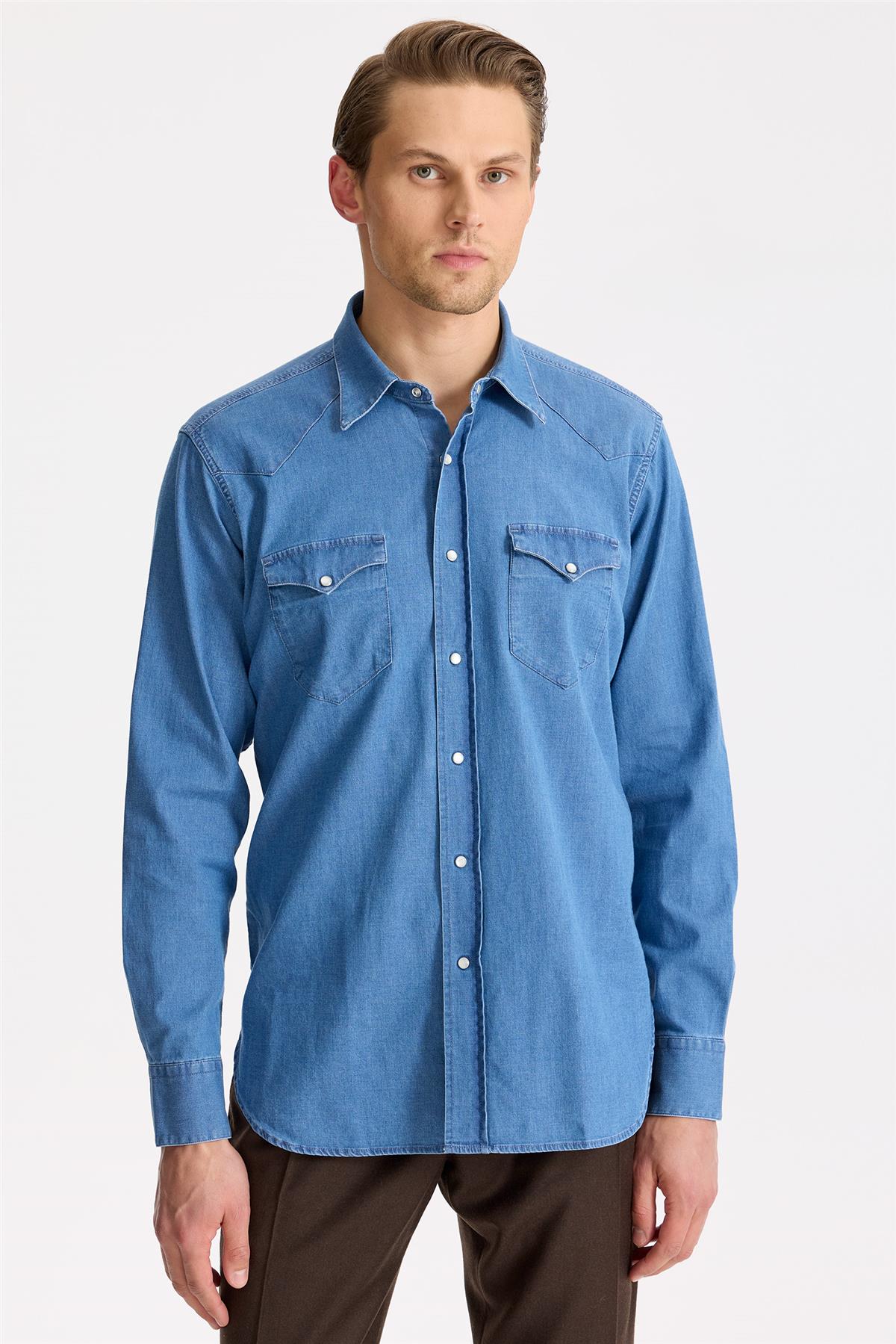 Mavi Western Denim Gömlek