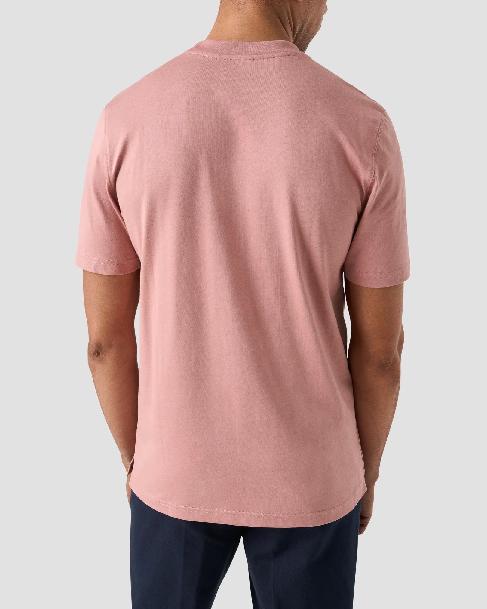 Pembe Supima Pamuk T-Shirt