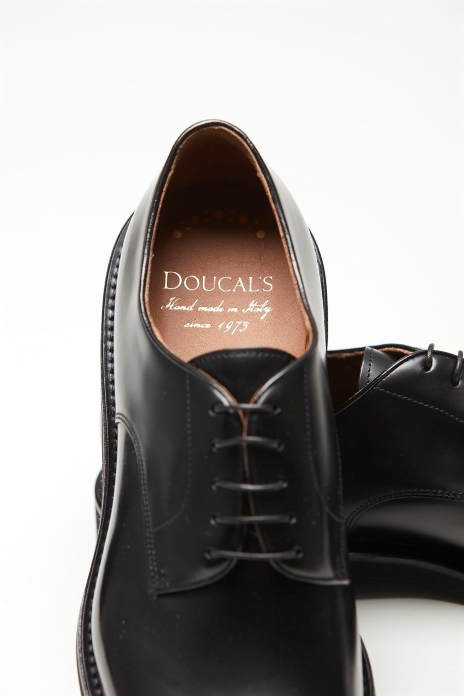 Siyah Bağcıklı Açma Deri Erkek Ayakkabı