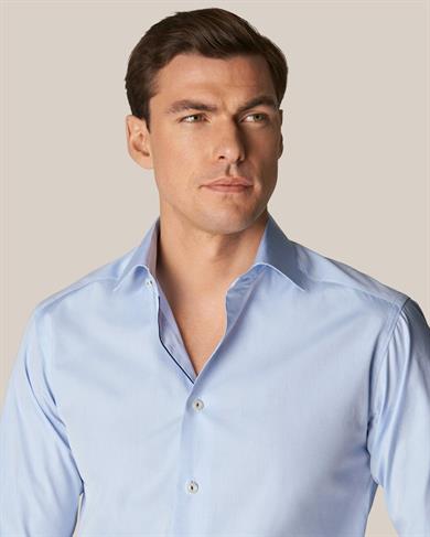 Açık Mavi Comfort Poplin Gömlek