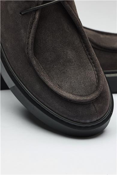 Antrasit Gri Chukka Süet Bot