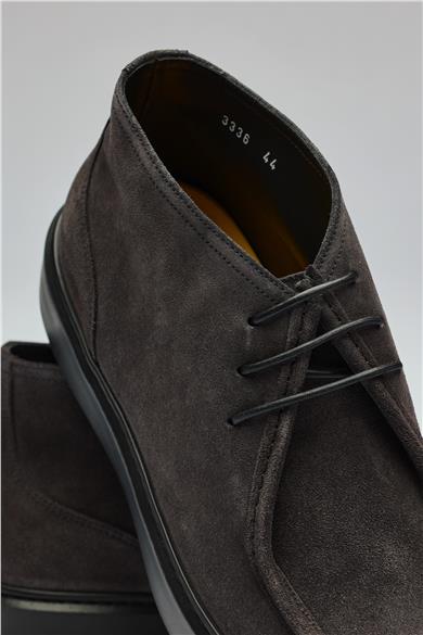 Antrasit Gri Chukka Süet Bot