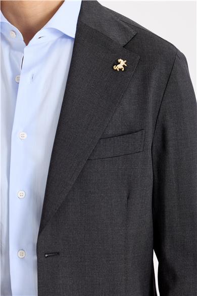 Antrasit Gri Yün Takım Elbise