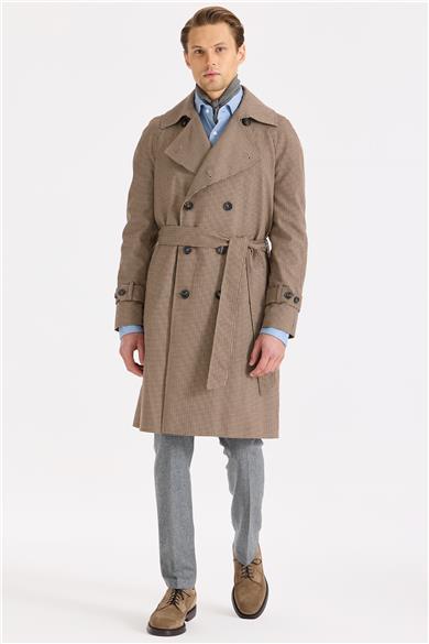 Bej Kruvaze Pardösü