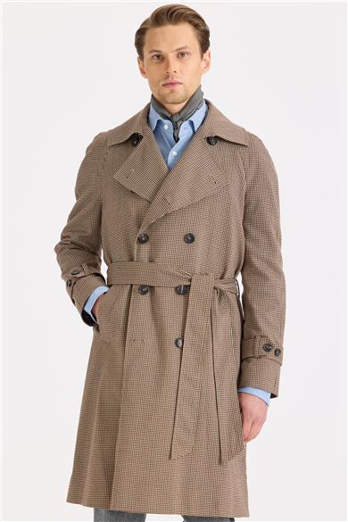 Bej Kruvaze Pardösü