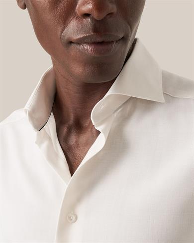 Bej Oxford Merino Yün Gömlek 