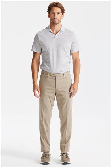 Bej Pamuk Chino Pantolon