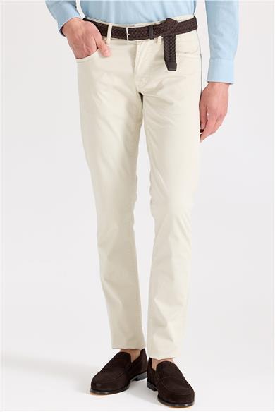 Bej Pamuk Chino Pantolon