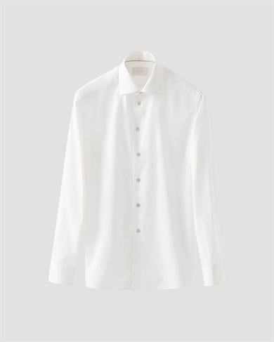 Beyaz Contemporary Poplin Gömlek