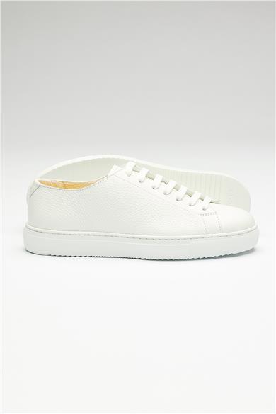 Beyaz Deri Sneaker