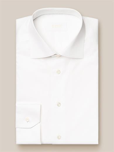 Beyaz Elevated Organik Pamuk Gömlek