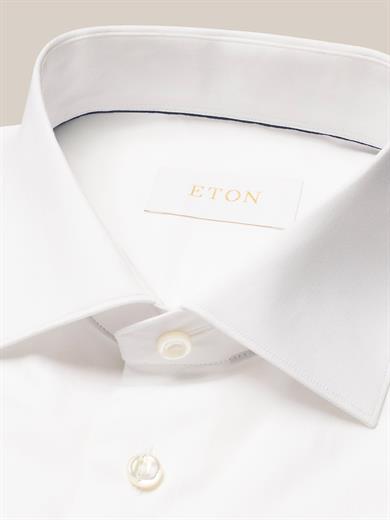 Beyaz Elevated Organik Pamuk Gömlek