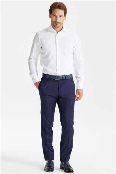 Beyaz Klasik Pamuk Gömlek