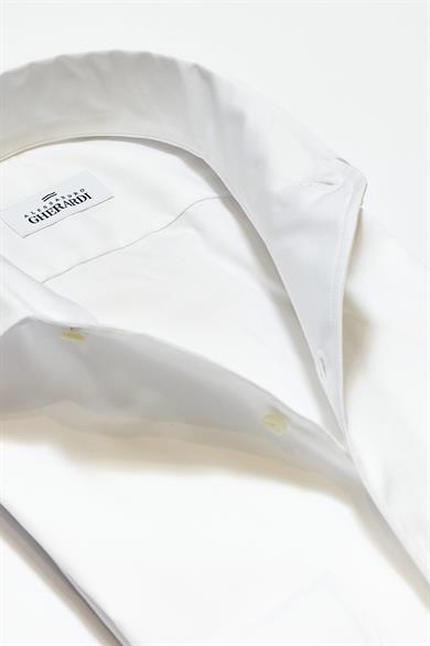 Beyaz One-Piece Pamuk Gömlek